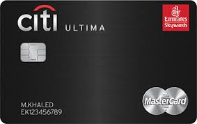 Citi bank Ultima Credit Card for Emirates