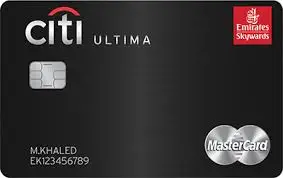 Citi bank Ultima Credit Card for Emirates